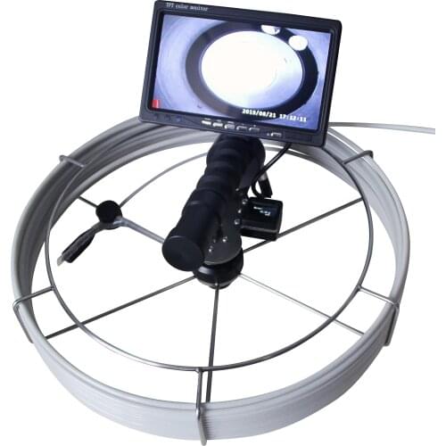 Premium handheld endoscope camera5.7 iinches Screen portable 2M 8 LED light waterproof industrial endoscope borescope