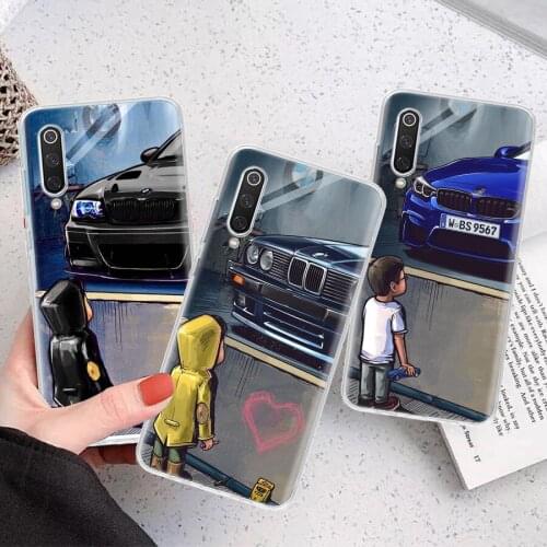 Boys Want Dream Sports Car Silicon Phone Case For Xiaomi Note 10 Mi 11 9 8 CC9 10T 9T 5X 6X A3 A2 A1 Lite Pro Poco F1 X3 Cover C