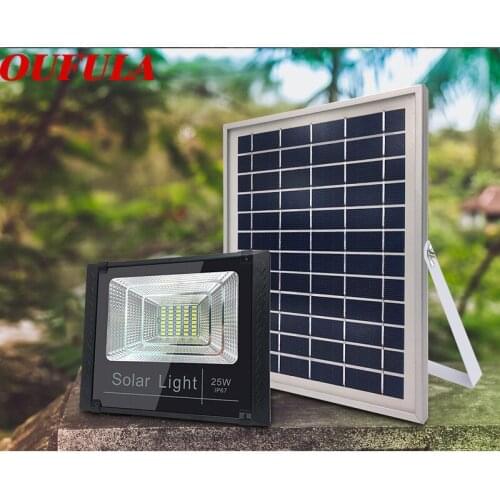 Solar Light 25W 40W 60W Split Outdoor Courtyard Light Illumination Rural Waterproof Flood Light LED Intelligent Light Control