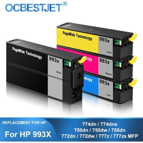 [Third Party Brand] For HP 993 993X High Yield PageWide Cartridge For HP MFP 755dn 774dn 750dn 750dw 772dn 772dw 777z 777zs