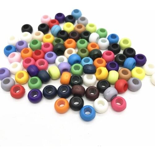 30Pcs 9mm Hat Clothes Rope Anti-slip Bead Buckle DIY Dock Rope Cleat Cord Toggles Mask Adjustment Buckle Sewing Accessories