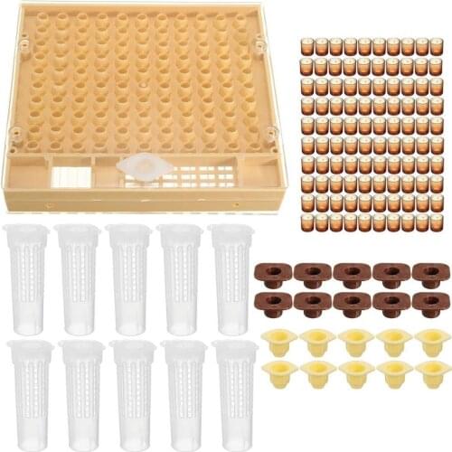 152 Complete Queen Rearing Cupkit System Bee Beekeeping Catcher Box+100 Cell Cup