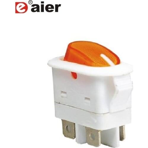 200PCS 20A on off Lamp Automotive Kcd 4 Pin Rocker Switch