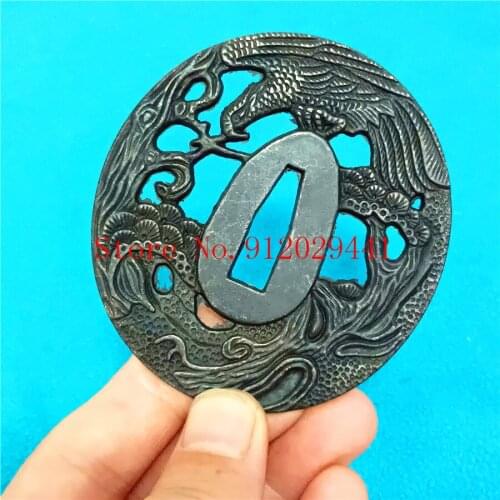 Alloy Guard Eagler Tsuba For Japanese Samurai Katana Sword Wakizashi Tanto DIY Accessory