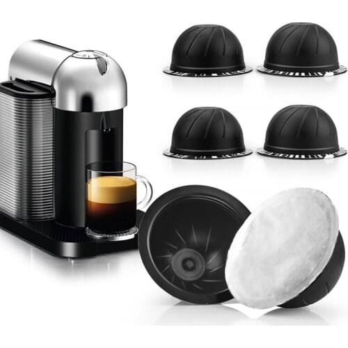 Aluminum Coffee Lid for Nespresso Vertuoline Coffee Capsule Sticker Refilling Coffee Capsule Self Adhesive 50Pcs