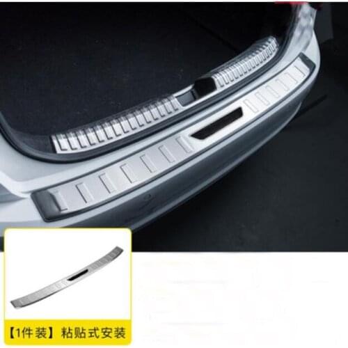 Car accessories For Volkswagen Sagitar 2019 Stainless Steel Rear Trunk Boot Bumper Guard Plate Protector Molding Trim