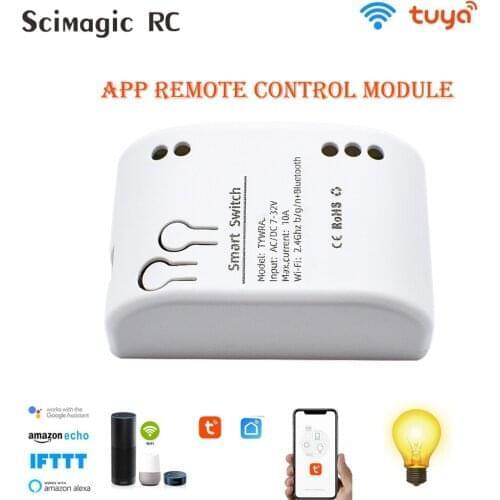Tuya Smart Life New Wireless Garage Door Controller Opener Remote WiFi Switch Voice Control Alexa Echo Google Home No Hub Needed