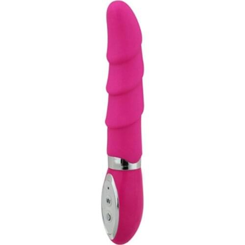 Womens G-spot Vibrator Rippled Stimulation Dildo Silicone Adult Toy for Sex