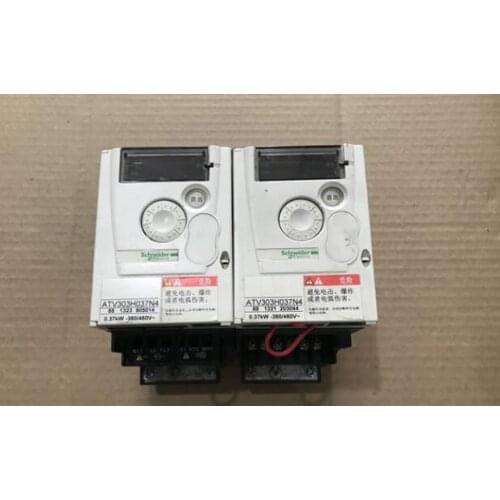 ATV303H037N4 0.37KW 380V inverter , used in good condition . 80% appearance new , good working , free shipping