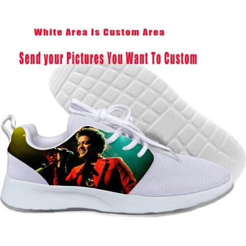 2019 Hot Cool Fashion Harajuku High Quality Summer Sneakers Handiness Casual Shoes 3D Printed For Men Women Pop Rock Bruno Mars