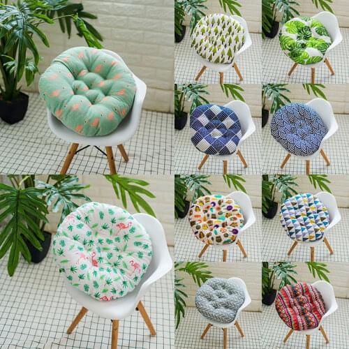 Round Cushion 40*40cm office chair sofa cushion tatami circular decoration seat cushion chair cushions DropShip/wholesale