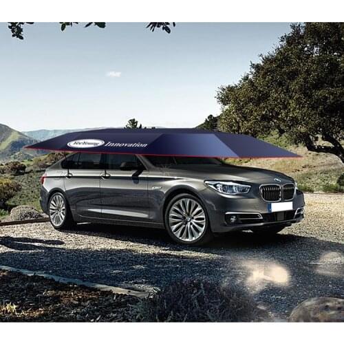 Cool 5M big size automatic remote control car umbrella car cover