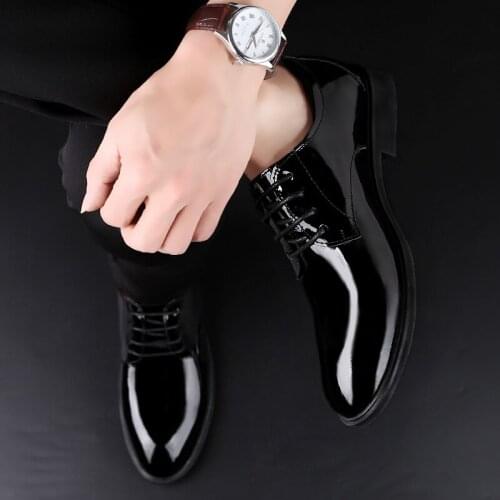 Flat black shoe for fashion mens shoes hot masculino 2020 sale male mens causal Mens leisure casuales breathable sapatos man de