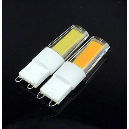 New LED G9 Lamp Bulb Dimming 220V 5W COB SMD LED Lighting Lights replace Halogen Spotlight Chandelier