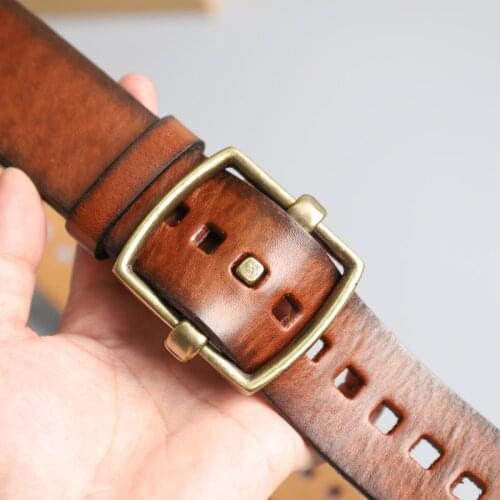 New Casual Style Hollow-out Sliding Buckle Belt First Layer Cowhide Western Cowboy Style Copper Buckle Leather Mens Belt