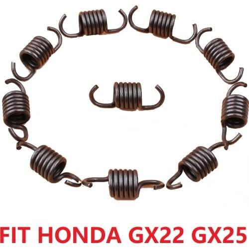 10pcs/lot Clutch Spring Fit HONDA GX22 GX25 GX25N GX25NT GX25T HHT25S Small 4-Stroke Engine Motor Trimmer Brush Cutter Parts