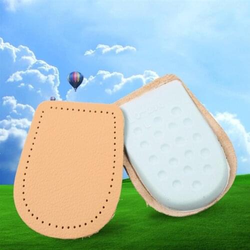 1 Pair Leather Forefoot Pad Half Female anti-pain Thick Half Pad Deodorant Half Yard Insole Women High Heel Front Soft Foot Pad