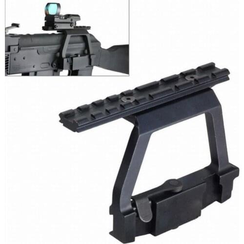 Tactical Kalashnikov Warsaw Pact AK Series Mount Quick release 20mm Side Clamp Rail Lock Scope Mount Base Rifle Hunting Airsoft