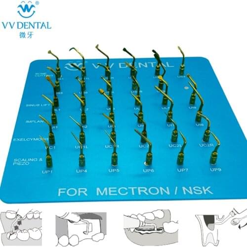 VV Dental Surgical Tips For Bone Cutting Sinus lifting Implant And Exelcymosis Dental Surgery Tips For Mectron And Woodpecker