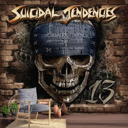 Wellyu Custom wallpaper 3d murals retro nostalgic personality обои solid brick wall skull rock 3d mural wall papers home decor