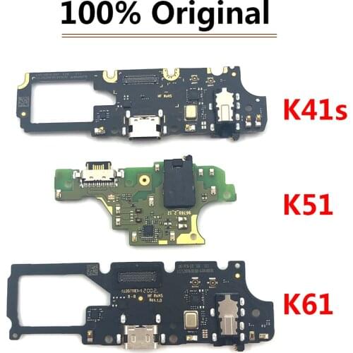 10Pcs/Lot, Original For LG K51 K61 k41S K8 Plus K22 K51s USB Port Charger Dock Connector Charging Board FLex Cable Microphone