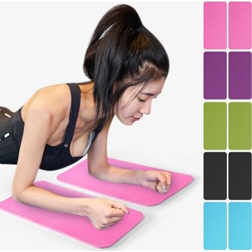 2pc40*20cm Yoga Knee Pad Mat Extra Thick Foam Cushion Non-slip Pilates Kneeling Pad Fitness Exercise for Knees Elbows Protection