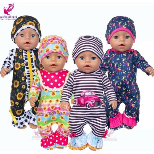 43cm New Born Baby Doll Rompers Clothes for Baby Dolls Clothes 18 Inch American OG Girl Doll Jacket