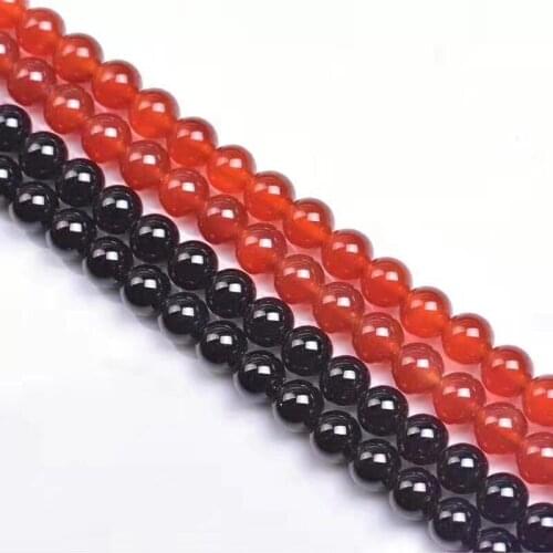 8mm Multicolor Agates Onyx Round Loose Beads 15"