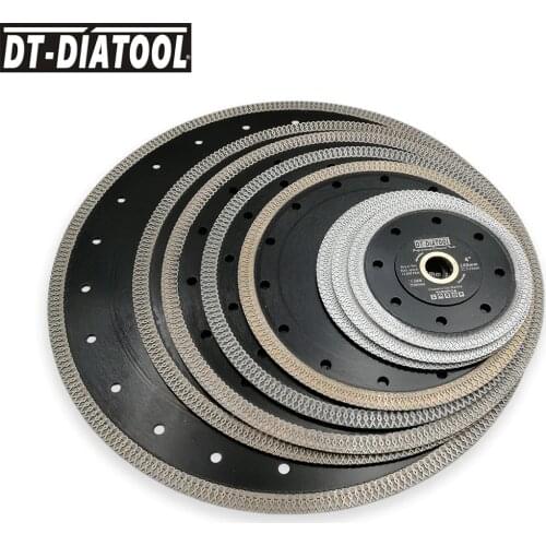 2pcs Superthin Diamond Wheel Cutting Disc X Mesh Turbo Rim Segment Saw Blade for Tile Ceramic Marble Dia 4" 4.5" 5" 7" 8" 9" 10"