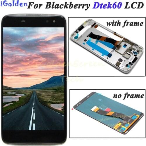 For Blackberry Dtek60 LCD Dtek 60 LCD Display Touch Screen Digitizer Assembly Replacement Parts For 5.5" BlackBerry Dtek60 LCD