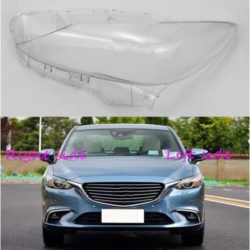 For Mazda 6 Atenza 2017 2018 2019 Car Headlight cover Headlamp Lens Auto Shell Cover