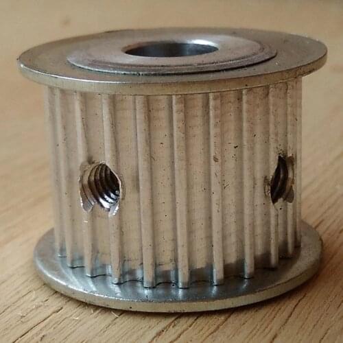 HTD 3M pulley 24 teeth 10mm bore diameter motor gear for 15mm wide loop belt of CO2 laser engraver, cutter