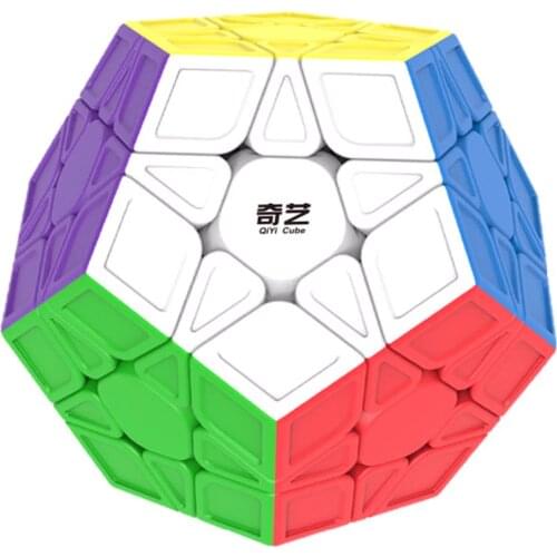 MIPOZOR Qiyi QiHeng S MEGAMIN Magic Cube Speed Cubes for Beginers Speed Cubes Puzzle Toys For Kids Colorized