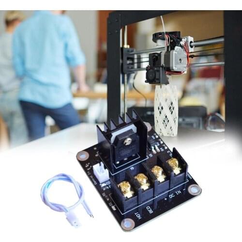 3D Printer Hotbed MOSFET Expansion Module Inc 2pin Anet A8 A6 Parts Printer Lead Black A2 Compatible 3D T5U6