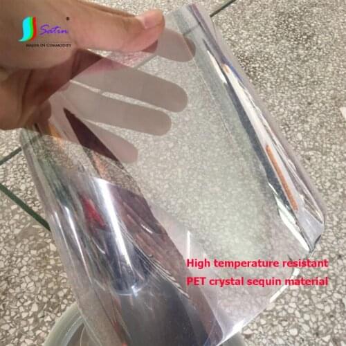 Cut It By Yourself Diy Curtain Decoraite Clothes Bag Shoe Clothes High Temperature Resistant PET Crystal Color Sequin Material