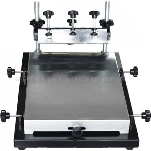Single Color Screen Printer T-shirt Screen Printing Machine 24*30cm Flat Printing Press