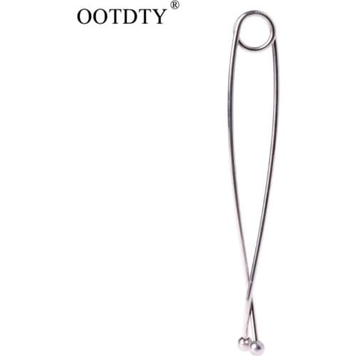 OOTDTY 17cm Stainless Steel Fish Mouth Spreader Fish Jaw Spreader Portable and Lightweight Fish Gag Mouth Opener Fishing Tools