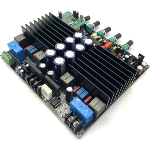 2.1 channel TDA8954TH digital power amplifier board with Bluetooth preamplifier LM1036+NE5532