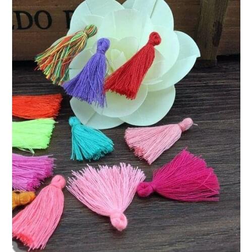 Earrings pendants findings tassels necklace component mobile strap making multicolor cord choker charm fiber Tassel rayon fringe