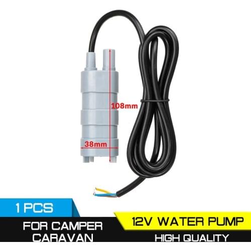 12V Motorhome High Flow Submersible Water Pump Whale Pump For Camper Caravan