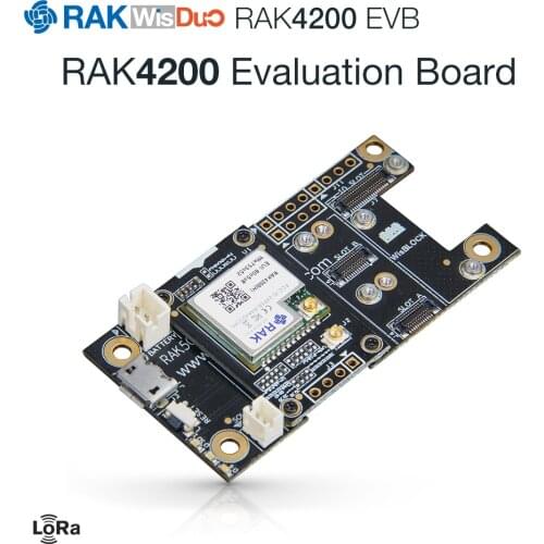 RAK4200 Evaluation Board with RAK4200 LoRa Module SX1276 Chip RAK5005 WisBase LoRaWAN 1.0.2 Protocols 862 to 1020MHz