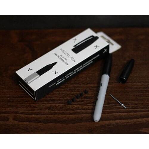 Mental Pen (Gimmick+online instruct) Mind-Blowing,Magic Tricks,Screw Magic,Stage,Illusions,Street,Novelties Funny,Mentalism,Toys