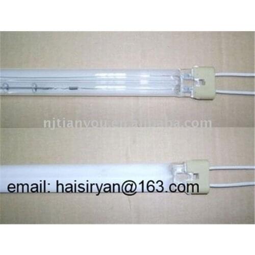 High quality halogen short-wave white coating twin tube quartz infrared heating tube