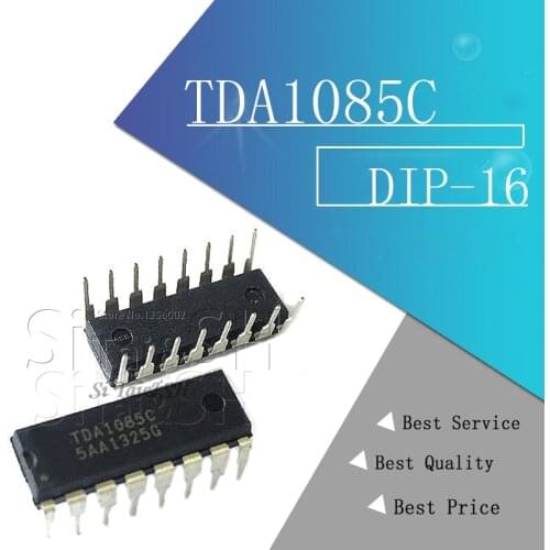 2PCS TDA1085C DIP-16 TDA1085 DIP16 TDA1085CG 1085C DIP