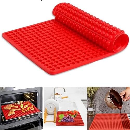 468 Cavity Mini Round Silicone Mold Chocolate Drops Pet Dog Treat Pan Semi Sphere Gummy Candy Mould for Ganache Jelly Cookies