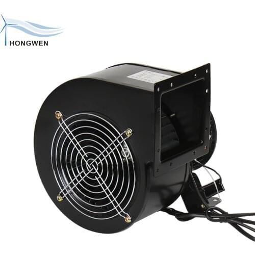 Small industrial frequency centrifugal fan 120W multi-wing cooling fan 220V air model arch blower 380V mute