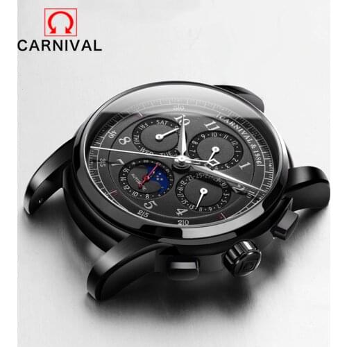 Multifunction Mens Watches Casual Mechanical Watches Men pilot Top Brand Luxury Waterproof Watch Relogio Masculino Clock NEW