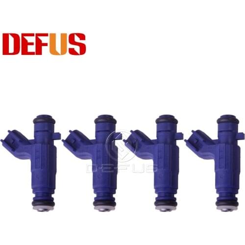 DEFUS 4PCS OEM 0280156300 Car Gasoline Fuel Injector Nozzle High Quality New For Cadillac CTS SRX 3.6L 08-09 Nozzles