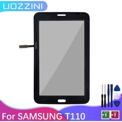 For Samsung Galaxy Tab 3 Lite 7.0 SM-T110 SM-T111 T110 T111 Touch Screen Tablet Digitizer Sensor Front Outer Glass Panel +Tool