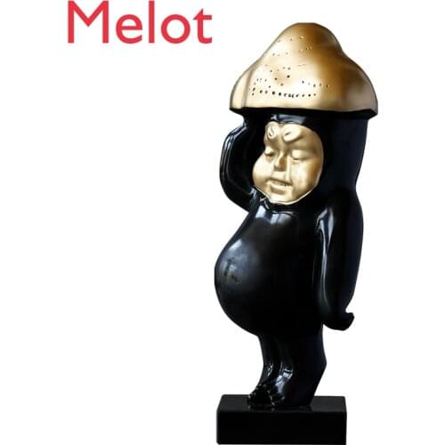 Master Handmade Lucky Good Taste Nordic Abstract Art Decoration Character Room Living Room Creative Home Weird Decoration